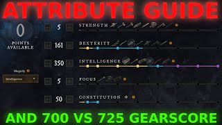 Attribute Guide amp 700 vs 725 Gearscore [upl. by Wiencke]