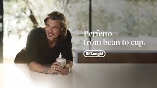 FR  Perfetto du grain à la tasse le meilleur de l’expresso Campagne Brad Pitt x De’Longhi  60 [upl. by Fechter]