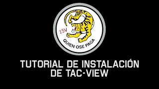 Tutorial de instalación y uso de TacView  ALA15V  DCS World [upl. by Nissa]