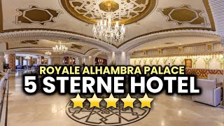 Hotel Royal Alhambra Palace 5 Sterne 😱🇹🇷 LOBBY RUNDGANG  Side Türkei [upl. by Anyehs733]