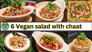 I Tried Vegan Salad amp Chaat Combo [upl. by Jenei]