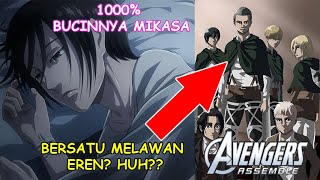 Galaunya Mikasa amp Terbentuknya Team Untuk Melawan Eren Review Chapter 126 Attack on Titan [upl. by Naujak346]