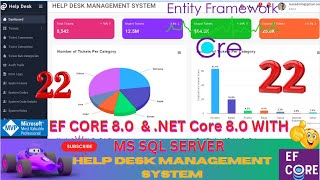 EP 22 Desk Management System EF Core NET Core ll NET 80 Tickets Users Roles Audit Logs 🚀💥 [upl. by Nalat651]