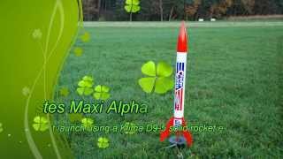 Estes Maxi Alpha 3 [upl. by Norword]