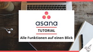 Asana 2019  TUTORIAL deutsch Kostenlose Projekt Organisation für Unternehmen  letsbefree [upl. by Arenat]