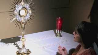 Adoration  Eucharistic Adoration Music Video  Julie Carrick [upl. by Nnanerak]