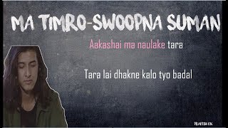 Ma Timro Swoopna Suman  KARAOKE FULL VERSION SINGTRACK [upl. by Solis171]