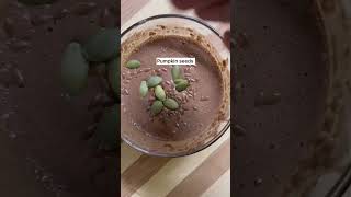 Healthy Chocolate Fudge Rolled Oats Recipe recipe shorts [upl. by Ainitsirk]