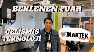 MAKTEK AVRASYA 2024 CNC  ROBOT KOLLAR VE CAD CAM PROGRAMLARI [upl. by Godrich]