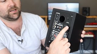 Setting up Presonus ERIS 35 Studio Monitors  Quick Start Tutorial [upl. by Nywled148]