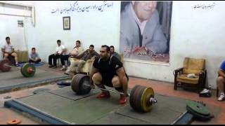 Behdad Salimi 260kg Clean amp Jerk [upl. by Oenire]