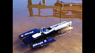 Dumas Little Rascal RC Boat Glow power to electric Conversion [upl. by Emilia1]