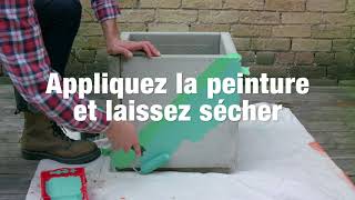 Bricolage Jardinières géométriques en béton [upl. by Dugas]