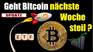 GEHT DER BITCOIN NÄCHSTE WOCHE STEIL ✅ CHARTANALYSE BITCOIN BTC ✅ BITCOIN BTC COIN TOKEN UPDATE ✅ [upl. by Rodman11]