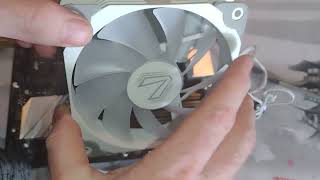 I313100f install into Aorus Pro AX B660m with Vetroo V5 CPU Cooler ARGB installation how to [upl. by Hubie]