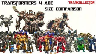 OVERSIZED SCORN BMB LS11 Voyager  Studio Series Size Comparison  Transformers 4 AOE DinoRobot [upl. by Jimmie]