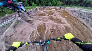 European Downhill Cup Leogang 2016  Course Preview Fabio Wibmer [upl. by Deana]