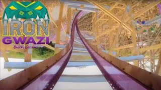 IRON Gwazi POV  Busch Gardens Tampa New for 2021 [upl. by Pinzler]