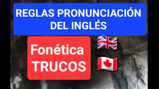 Reglas de pronunciación y fonética en inglesa con ejercicios [upl. by Tini]