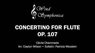 Wind Symphonica feat Patricia Wezstein quotConcertino for Flute op 107quot  Jubiläumskonzert 2023 [upl. by Gamber216]