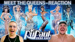 RuPauls Drag Race  Season 17  Meet The Queens  BRAZIL REACTION [upl. by Luci]