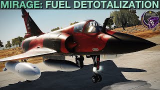 Mirage 2000C Manual Fuel Totalization Tutorial  DCS WORLD [upl. by Milly815]