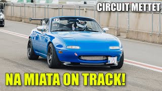 Naturally Aspirated MX5 MIATA on track  Mettet 26072024 [upl. by Flemings991]