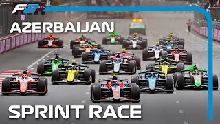 F2 Sprint Race Highlights  2024 Azerbaijan Grand Prix [upl. by Garrett915]