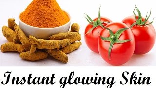 Instant Glowing Skin Naturally  Best and Quick Home Remedy [upl. by Orihakat47]