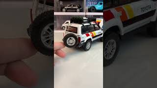 New Toyota Land Cruiser LC80 metal car model launched in 124 scale [upl. by Tris]