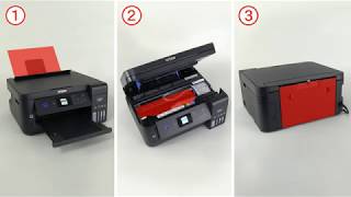 How to Remove Jammed Paper Epson ET2750ET2850L4260 NPD5837 [upl. by Ahsea]