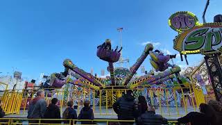 Big Spin  M Welte Offride Herbst Kirmes Nordhorn 2024 [upl. by Narahs]