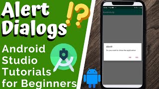 How to make Alert Dialog in Android Studio  Alert Builder Tutorial Android Studio [upl. by Karlow]