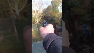 45mm BB gun vs bigfoot ⚠️ DO NOT TRY AT HOME WE ARE PROFESSIONALS⚠️ sort of selfdefenseweapons [upl. by Ziegler]