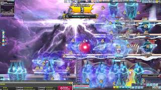 MapleStory GMS Aurora IL Meso Farming 560mhr at Limina 15 [upl. by Am]