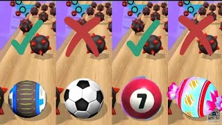 Going Balls 😎 Super Speed Run Game play  Android Game 1Ball Challenge Max Levels Gaming Pa [upl. by Kile]