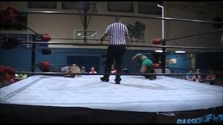 Aja Perera vs Nina Monet Strap Match [upl. by Ekle]