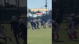 8u TheShow vs New Manatee Broncos countryside shorts [upl. by Cul999]