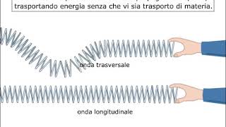 Onde trasversali e longitudinali [upl. by Janyte]