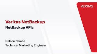 Using Veritas NetBackup APIs for automation and protection [upl. by Ahseyt]