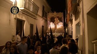 Dolores de Salteras  La Oliva de Salteras Hdad de la Vera Cruz  Miércoles Santo en Salteras 2017 [upl. by Llehsad]