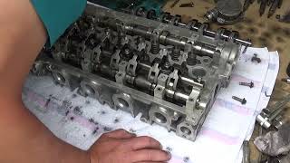 Renault Master Cylinder head restoration Zylinderkopf Renovierung Hengerfej felújítás ASMR [upl. by Wolf]