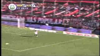 2009  Apertura  Fecha 19  Newells 0  2 San Lorenzo [upl. by Reeves858]