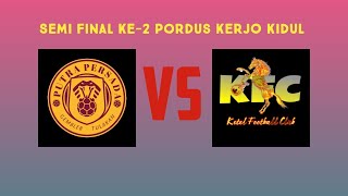 PORDUS SEPAK BOLA DESA KERJO KIDUL th 2024semi final 2 GEMBLEB TULAKAN vs KETEL [upl. by Gnim]