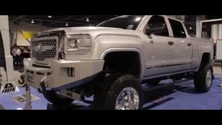 SEMA 2014  ARE Accessories Introduces New Truck Caps Tonneau Covers LED Light Bars amp Lights [upl. by Richard]