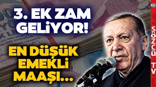 Emekliye 3 Ek Zam Sinyali En Düşük Emekli Maaşı Yükselecek mi Ekonomistler Hesapladı [upl. by Carmon]