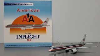 Inflight 200 American Airlines Boeing 757200 WL N612AA Model Airplane Review [upl. by Vernon789]