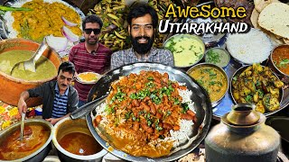 40 Exploring Authentic Foods Of Nainital  Secrets of Kumaoni Thali amp Desi Rajma Chawal [upl. by Hayden]