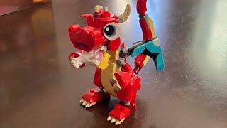 Lego 3 in 1 Dragon review [upl. by Araid]