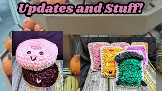 Updates amp Stuff crochet and rambling [upl. by Nnylyma]